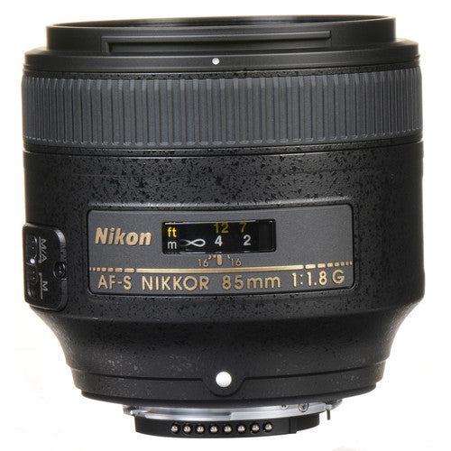 عدسة نيكون AF S NIKKOR 85 مم f/1.8G