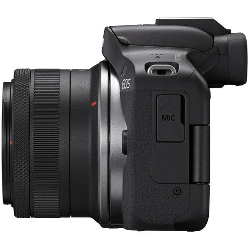 Canon EOS R50 RF-S18-45mm f/4.5-6.3 is STM Mirrorless Photo Camera (Black)