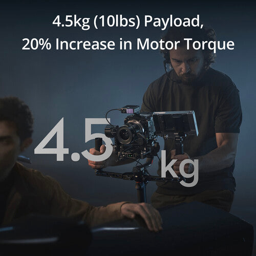 DJI RS 4 Pro, 3-Axis Gimbal Stabilizer for DSLR & Cinema Cameras