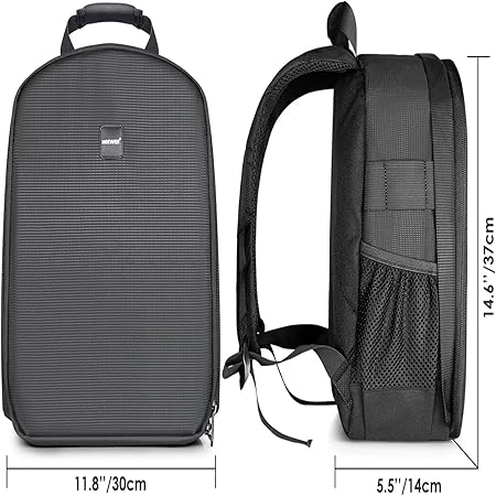 Neewer Camera Bag Waterproof Shockproof Partition 11.8x5.5x14.6 inches/30x14x37 centimeters Protection Backpack