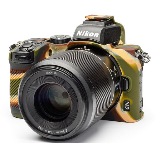 easyCover Silicone Protection Cover for Nikon Z 50 (Camouflage)