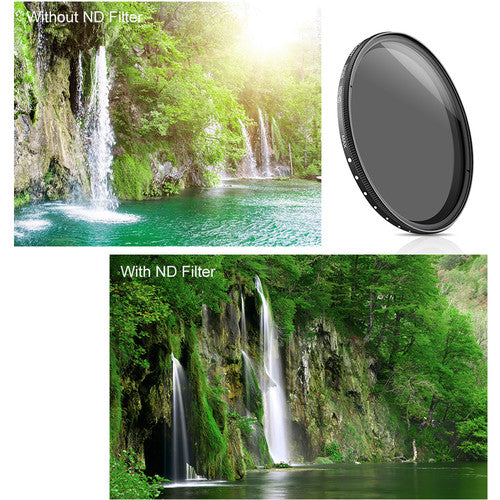 K&F Concept Variable Fader ND Filter (77mm, 1 to 8.6 Stops)