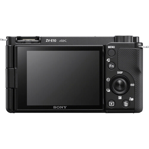 Sony ZV E10 Mirrorless Camera with 16 50mm Lens (Black)