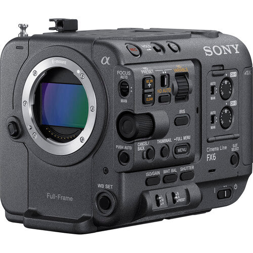 Sony FX6 Full-Frame Cinema Camera (Body Only)