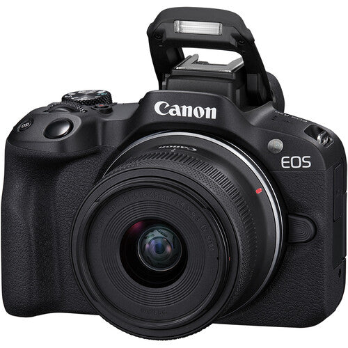 كاميرا Canon EOS R50 بدون مرآة مع عدسة 18-45 مم (أسود) 