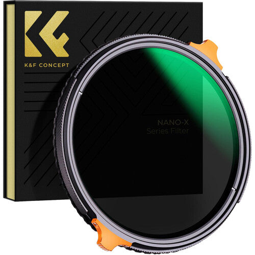 K&F Concept Nano-X Series 2-in-1 Variable ND & CPL Filter (72mm, 2 to 6-Stop)