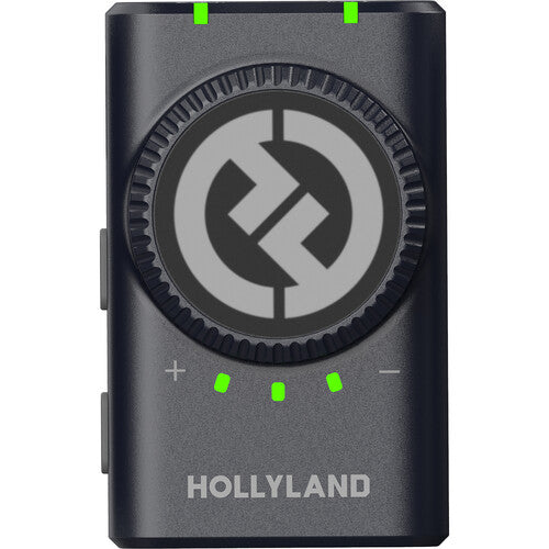 Hollyland LARK M2 DUO 2 Person Wireless Combo Microphone System (2.4 GHz, Shine Charcoal)