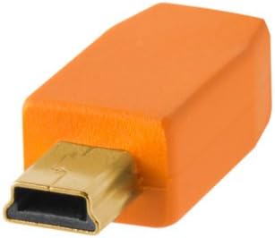 Tether Tools TetherPro Cable USB 2.0 A/MiniB 5 Pin 4.6 m Orange [CU5451]