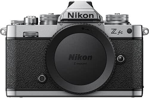 Nikon Zfc Mirrorless Digital Camera Body Only, Silver