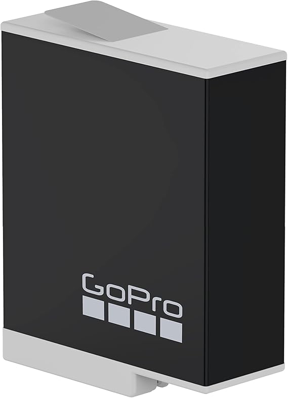 GoPro Enduro Rechargeable Battery 2-Pack, Black - (Hero11 Black/Hero10 Black/Hero9 Black) - Official Gopro Accessory