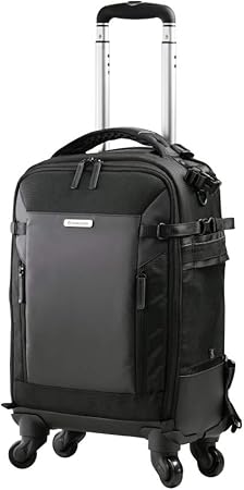 Vanguard VEO SELECT 55BT 4-wheel Roller/Backpack - Black