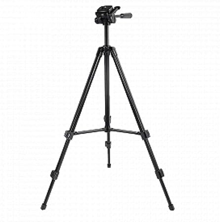 GoSmart Professional Foldable 3 Way Pan Head Camera Tripod 4.4 Ft with Bag - TR450CS