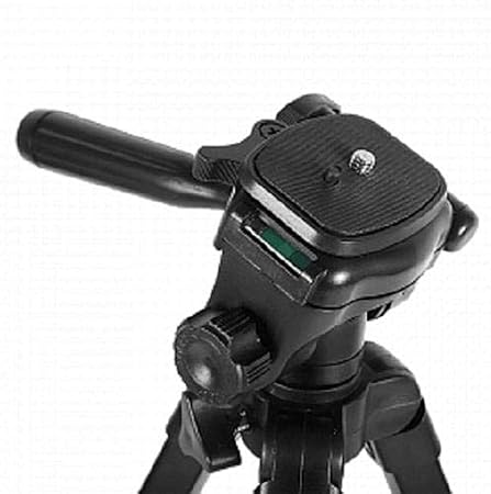 GoSmart Professional Foldable 3 Way Pan Head Camera Tripod 4.4 Ft with Bag - TR450CS