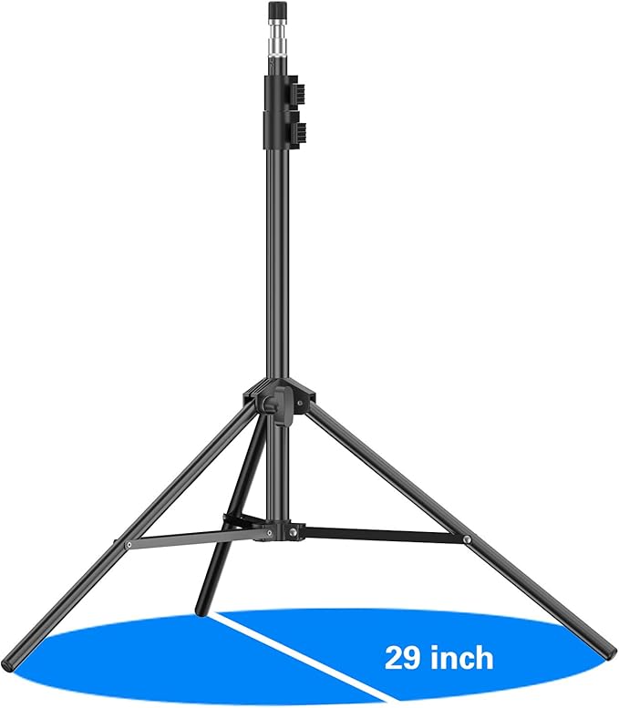 210 cm Tripod Lighting Aluminium Stand with 5 kg Load Capacity