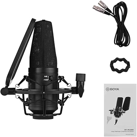 Boya BY-M1000 Large Diaphragm Condenser Microphone