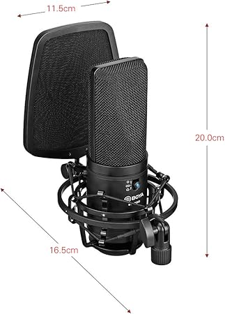 Boya BY-M1000 Large Diaphragm Condenser Microphone