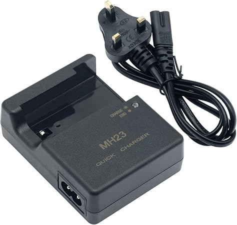 MH-23 Quick Battery Charger for Nikon EN-EL9 EN-EL9a Battery Compatible with Nikon D40 D40X D60 D3000 D5000 Digital SLR Cameras