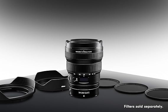 NIKON NIKKOR Z 14-24mm f/2.8 S Ultra-Wide Angle Zoom Lens for Nikon Z Mirrorless Cameras