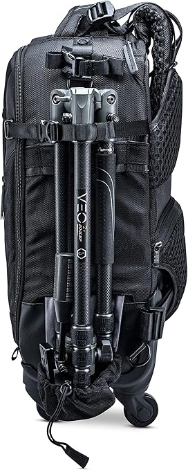 Vanguard VEO SELECT 55BT 4-wheel Roller/Backpack - Black