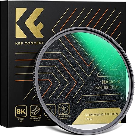 K&F Concept Nano-X Filter Shimmer Diffusion to Smooth Details and Add Soft Shine to Highlight