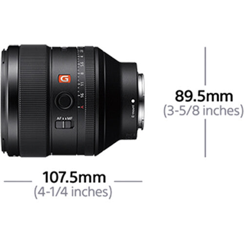 Sony FE 85mm f/1.4 GM Lens