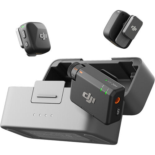 DJI Mic Mini Compact Wireless Microphone System for Camera & Smartphone (2.4 GHz)