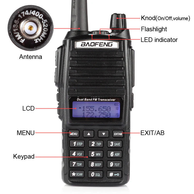 UV-82L 5W Dual Band Radio