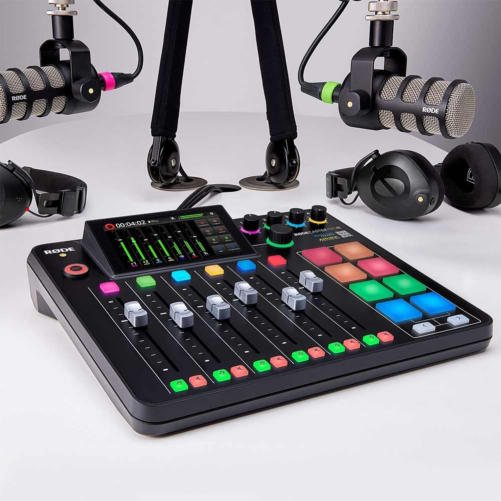 RODE RODECaster Pro II Integrated Audio Production Studio